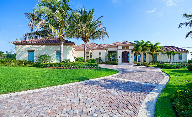Residential Paver Driveway in St Cloud, FL